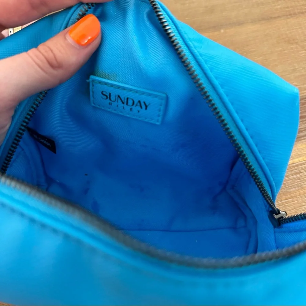 Sunday Riley Zip Cosmetic Bag